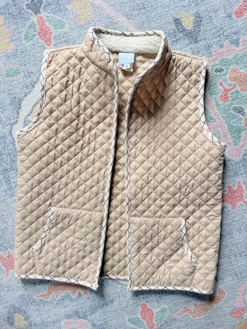 Belle Bliss khaki vest